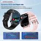 New Men Accurate Health Diagnosis ECG Smart Watch Blood Pressure Smartwatch
