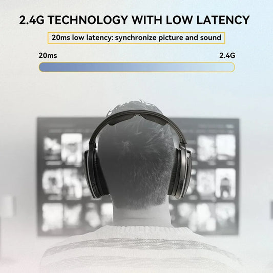 Wireless Headphone Bluetooth Headset for Mobile Phone Computer TV Earphone