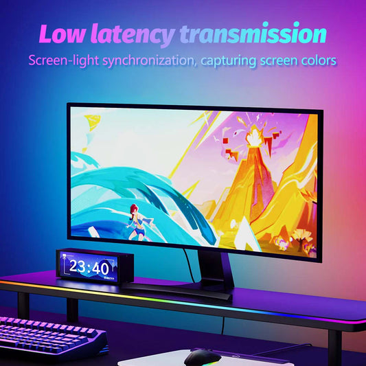 RGB Computer Monitor Screen SYNC Light Strip Backlights Light Bar Sync