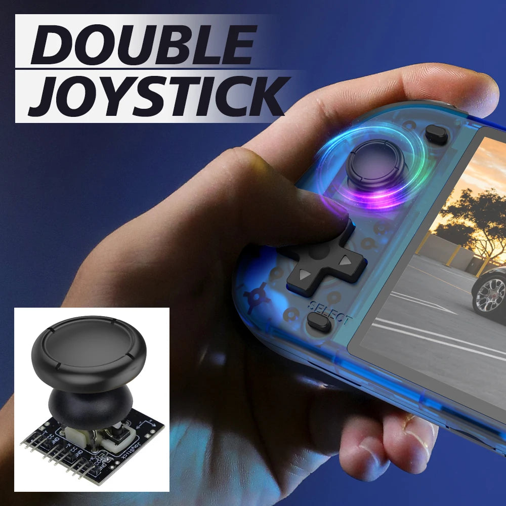 R50S Retro Handheld Console Classic Game 5.1 inch HD IPS Screen