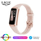 LIGE Amoled Smart Watch Smartwatch Band Women Heart Rate Blood Waterproof