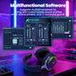 Attack Shark Wireless Gaming Headset Bluetooth Surround Sound