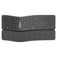 Ergonomic 2.4G Wireless Keyboard Comfortable Natural Bluetooth Keyboard