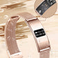 New Smart Bracelet Men Fitness Tracker IPX8 Waterproof Heart Rate Sleep Monitor