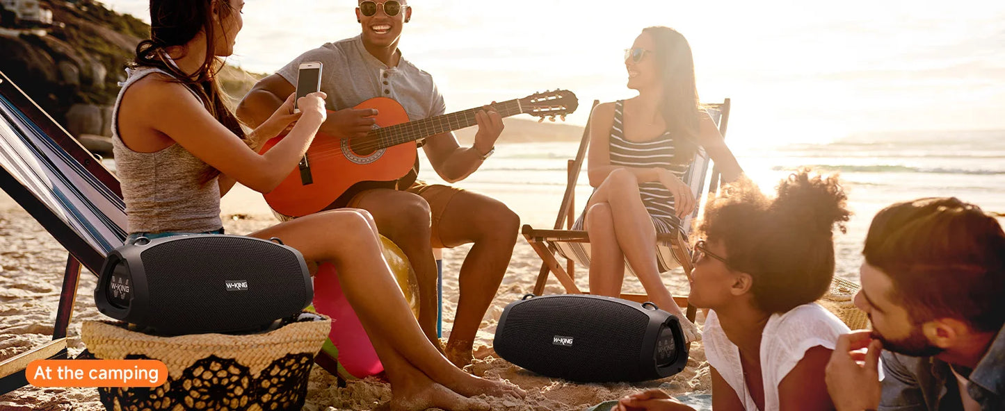 W-KING X10 Bluetooth Speaker, 120W Max Portable Loud Speakers Wireless