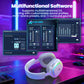 Attack Shark Wireless Gaming Headset Bluetooth Surround Sound