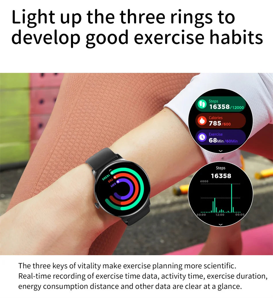2026New 7.9mm Ultra-Slim SmartWatch Women Health Monitoring Smart Watch
