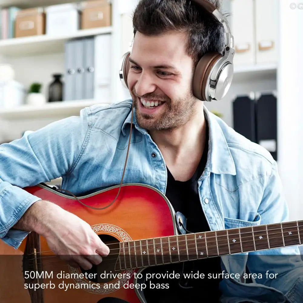 Oneodio Pro 30 Professional Studio DJ Headphones With Microphone Over Ear