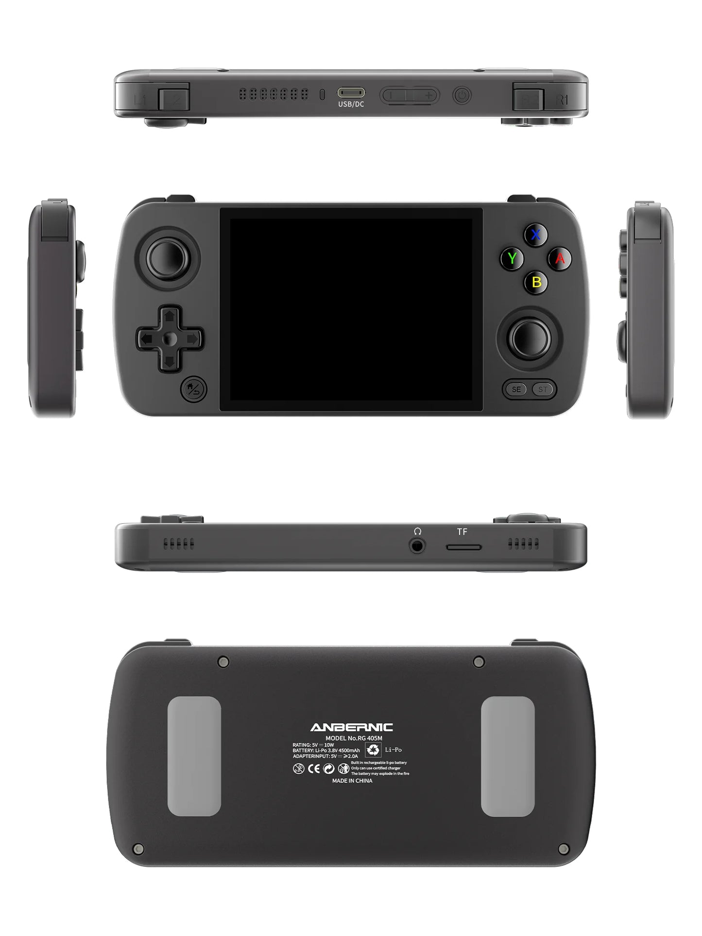 Anbernic RG405M Handheld Game Console 4'' IPS Touch Screen Android12