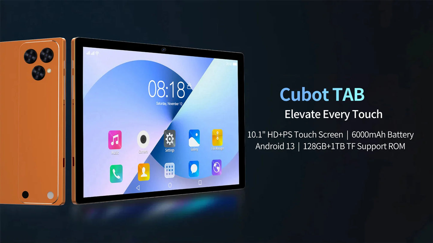 BDF- i17 phone tablets 10.1 Inch Octa Core 6GB RAM 128GB ROM Dual SIM