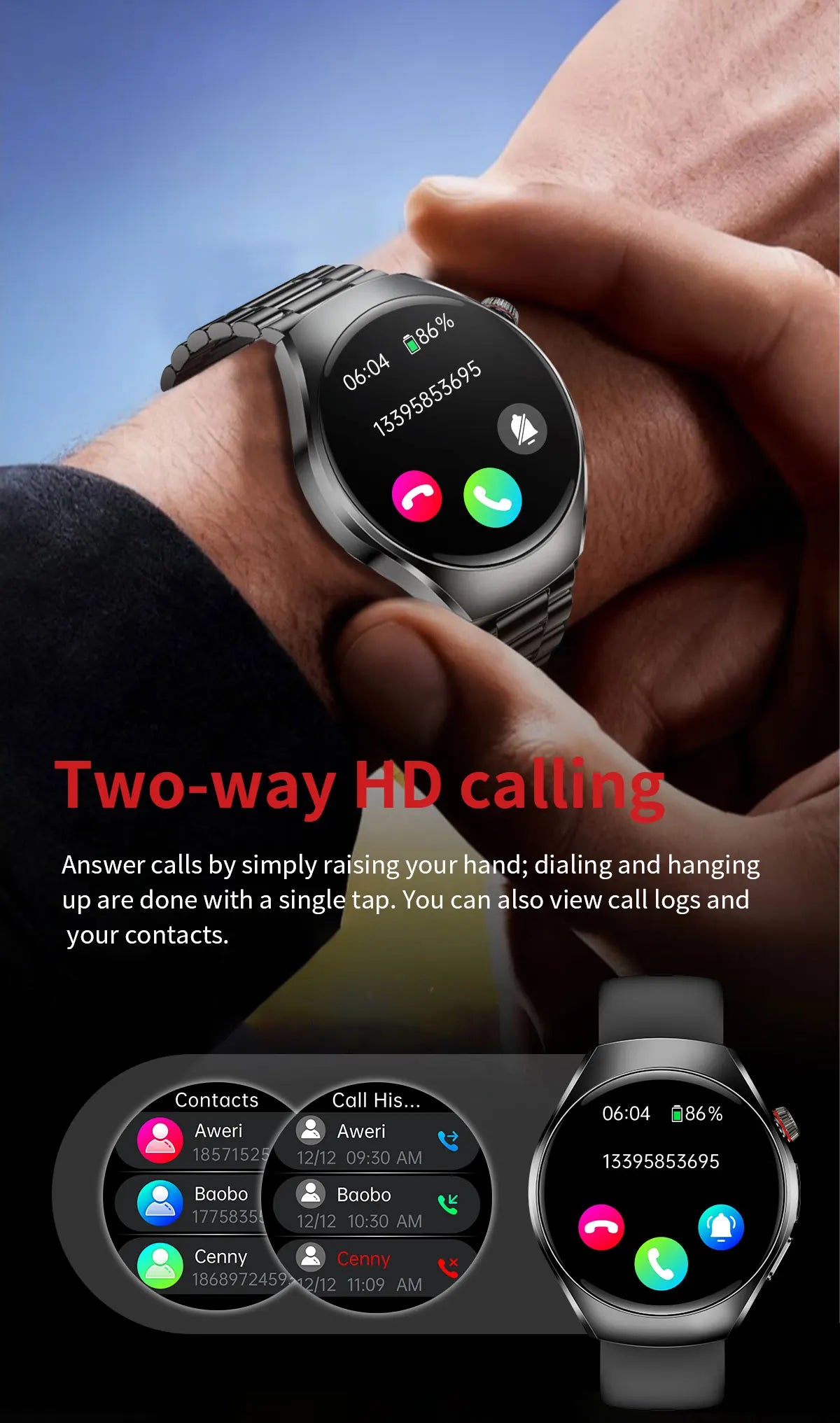 2026 New Accurate Body Health analysis Smart Watch Men ECG Blood lipids Uric