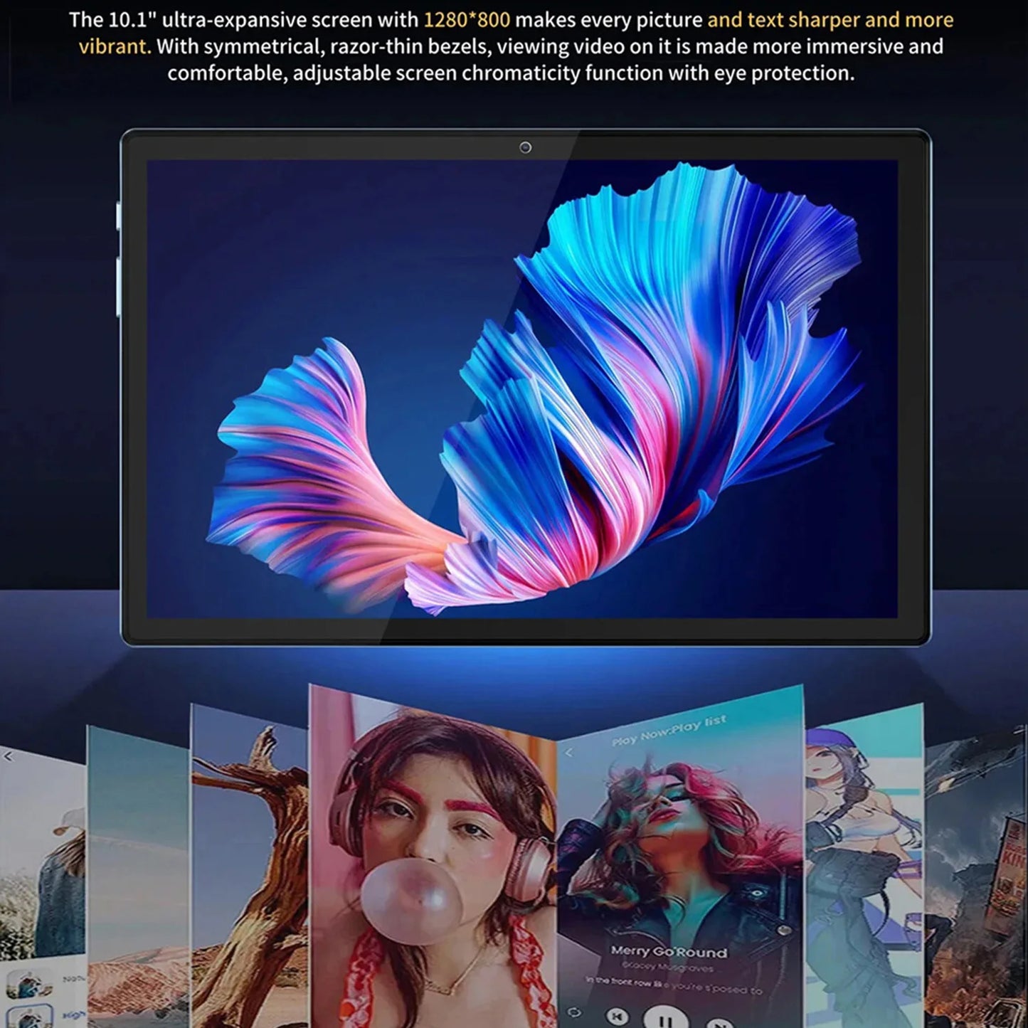 BDF- i17 phone tablets 10.1 Inch Octa Core 6GB RAM 128GB ROM Dual SIM