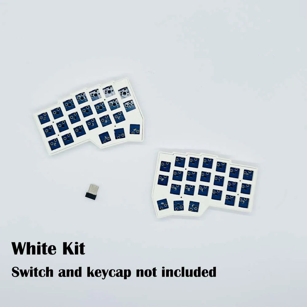 CORNE V4 2.4G Wireless Split Ergonomic MX Mechanical Keyboard Hot-swappable