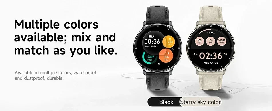 2026New 7.6mm Ultra Thin Women Smartwatch AMOLED Display Bluetooth