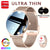 ChiBear Ultra Thin Fashion Smart Watch Women Screen Always Display Time