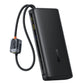 Power Bank Built-In Dual USB-C Cable Fast Charge Digital Display Power Bank