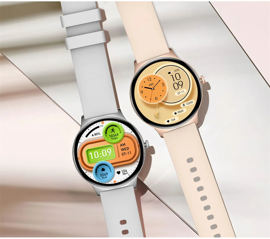 ChiBear Ultra Thin Fashion Smart Watch Women Screen Always Display Time