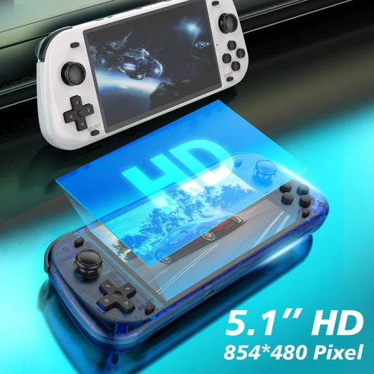 R50S Retro Handheld Console Classic Game 5.1 inch HD IPS Screen