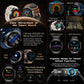 New Accurate ECG Smart Watch Heart Health Analysis Blood oxygen Pressure BT