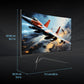 Curved Gaming Monitor Ports VESA,Tilt Adjustable Monitor