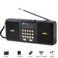 Portable FM Radio Rechargeable Battery Wireless Speaker Support TF USB MP3