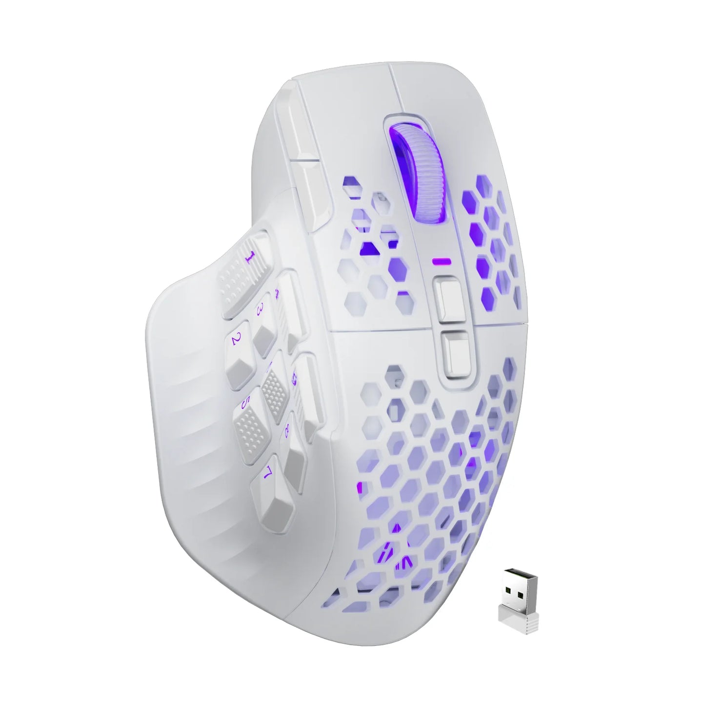 Pro Wireless MMO Gaming Mouse Programmable Macro Wireless mouse