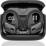 TWS Sports Earbuds Bluetooth 5.4 HIFI Bass Wireless Headphones LED Touch