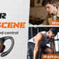 Sports Bluetooth 5.3 Headphones Wireless Earbuds Ear Buds with ENC