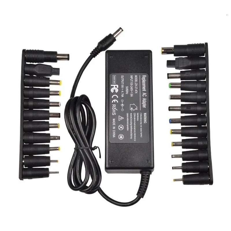 Universal Laptop Adapter Charger Set 23 Detachable Plugs Multiple Models