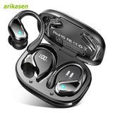 75Hrs Bluetooth 5.3 Earphones IP7 Waterproof Wireless Headphones