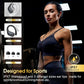 TWS Sports Earbuds Bluetooth 5.4 HIFI Bass Wireless Headphones LED Touch