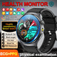 New Accurate ECG Smart Watch Heart Health Analysis Blood oxygen Pressure BT