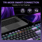 Redragon K740 PRO 98 Keys Wireless RGB Gaming Keyboard, Mechanical Keyboard