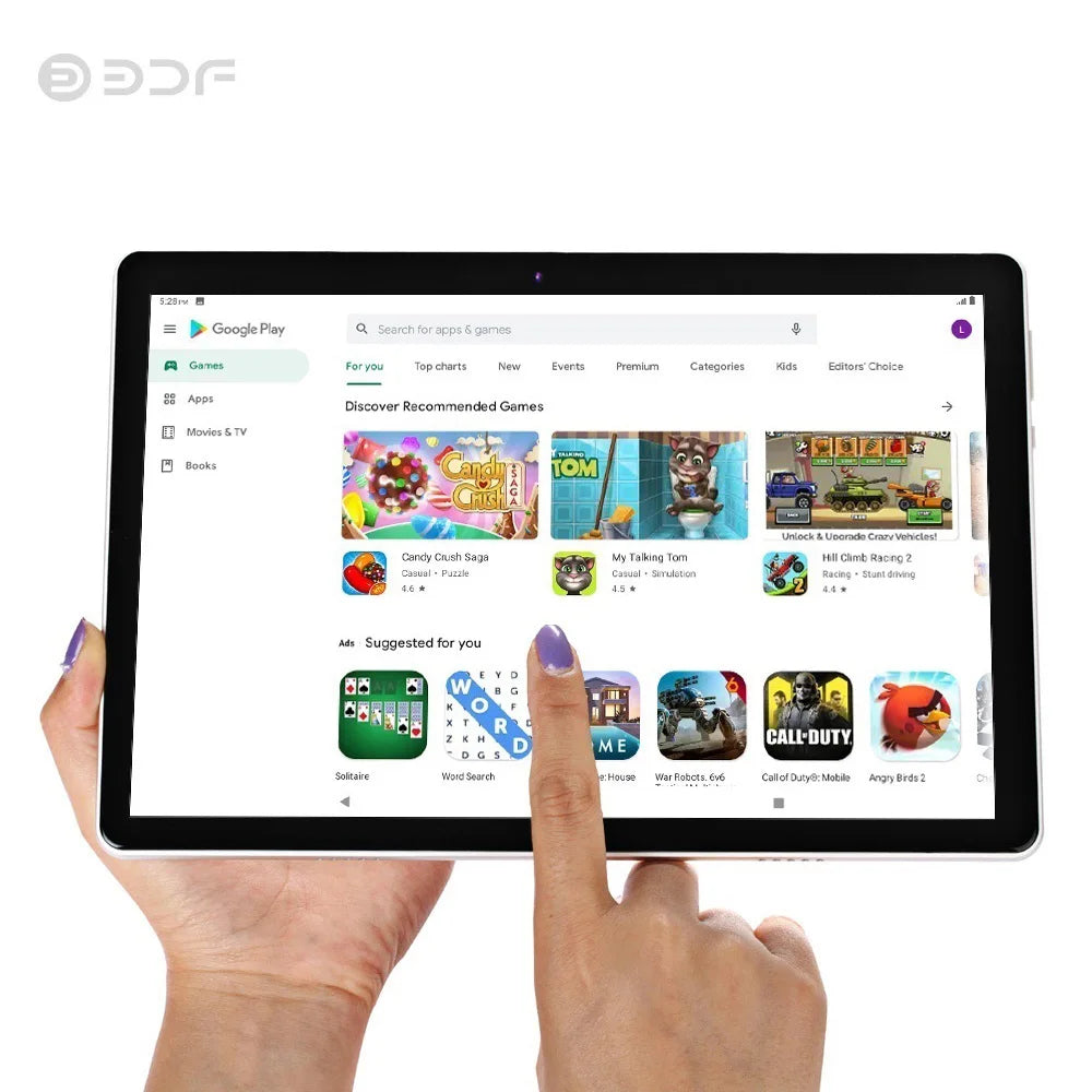 New Google 10.1 Inch HD Display Pad Octa Core Android 13 Tablets Dual SIM