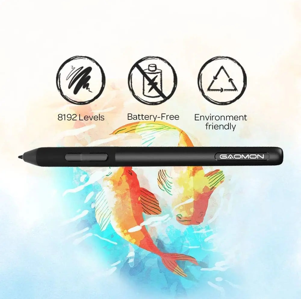Gaomon S620 Graphics Tablet 6.5*4 Inch Small Drawing Digital Tablet for OSU Note