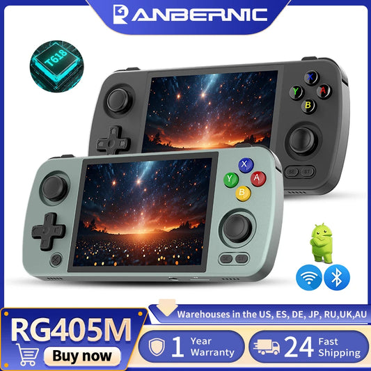 Anbernic RG405M Handheld Game Console 4'' IPS Touch Screen Android12