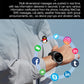 New Accurate ECG Smart Watch Heart Health Analysis Blood oxygen Pressure BT