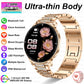 2026New 7.6mm Ultra Thin Women Smartwatch AMOLED Display Bluetooth