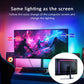 USB Computer Sync Light Strip PC Strip Lights 24 27 32 34 Inch Monitor RGB