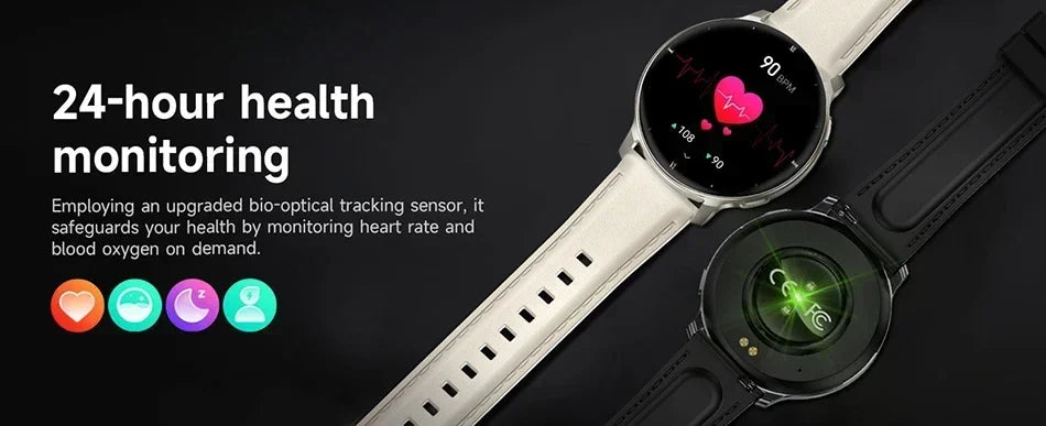2026New 7.6mm Ultra Thin Women Smartwatch AMOLED Display Bluetooth