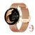 MEVADEN 8.5mm Ultra-thin Luxury Stainless Steel Smart Watch Women