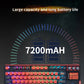 Pro Bluetooth mechanical keyboard 80% TKL low noise switch RGB backlit PBT