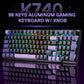 Redragon K740 PRO 98 Keys Wireless RGB Gaming Keyboard, Mechanical Keyboard