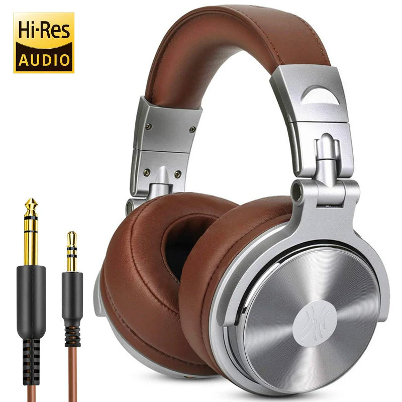 Oneodio Wired Headphones Professional Studio Headphones With Microphone