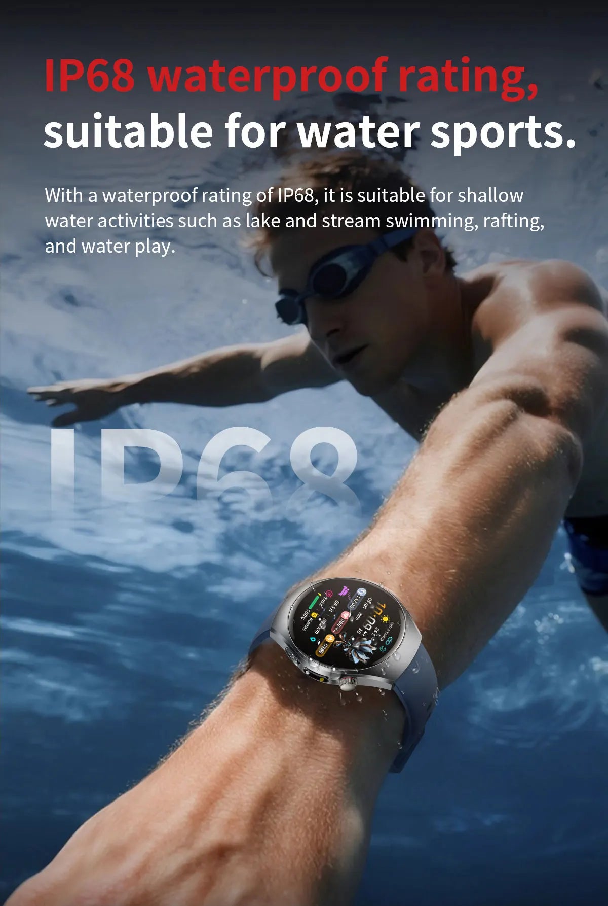 2026 New Accurate Body Health analysis Smart Watch Men ECG Blood lipids Uric