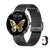 MEVADEN 8.5mm Ultra-thin Luxury Stainless Steel Smart Watch Women