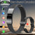 New Smart Bracelet Men Fitness Tracker IPX8 Waterproof Heart Rate Sleep Monitor