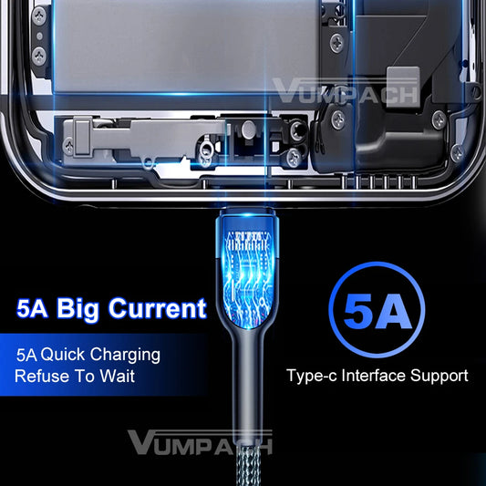 Fast usb c cable c type c cable Fast Charging Data Cord Charger