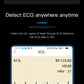 ECG+PPG Smart Wristband Fitness Tracker for Women Men Calorie Blood