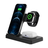 3 In 1 Wireless Charging Station Magnetic Fast Charging 18W Foldable